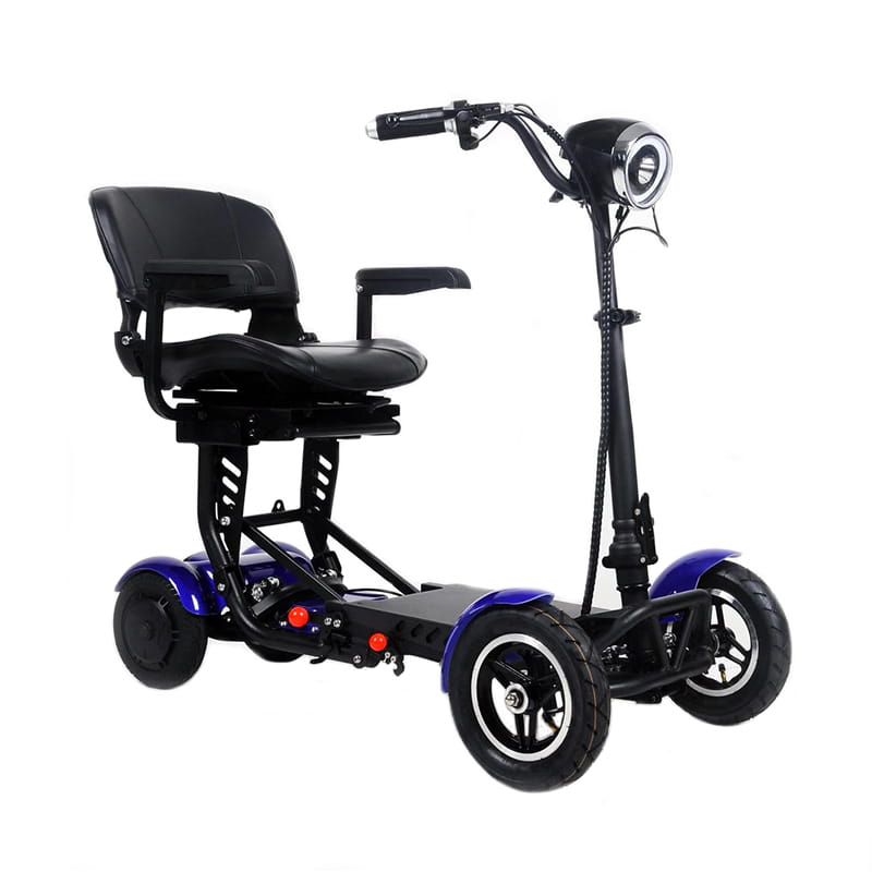 DH0319 CE Approved Lithium Battery Lightweight All Terrain Electric Scooter 4-Wheel Mobility Scooter