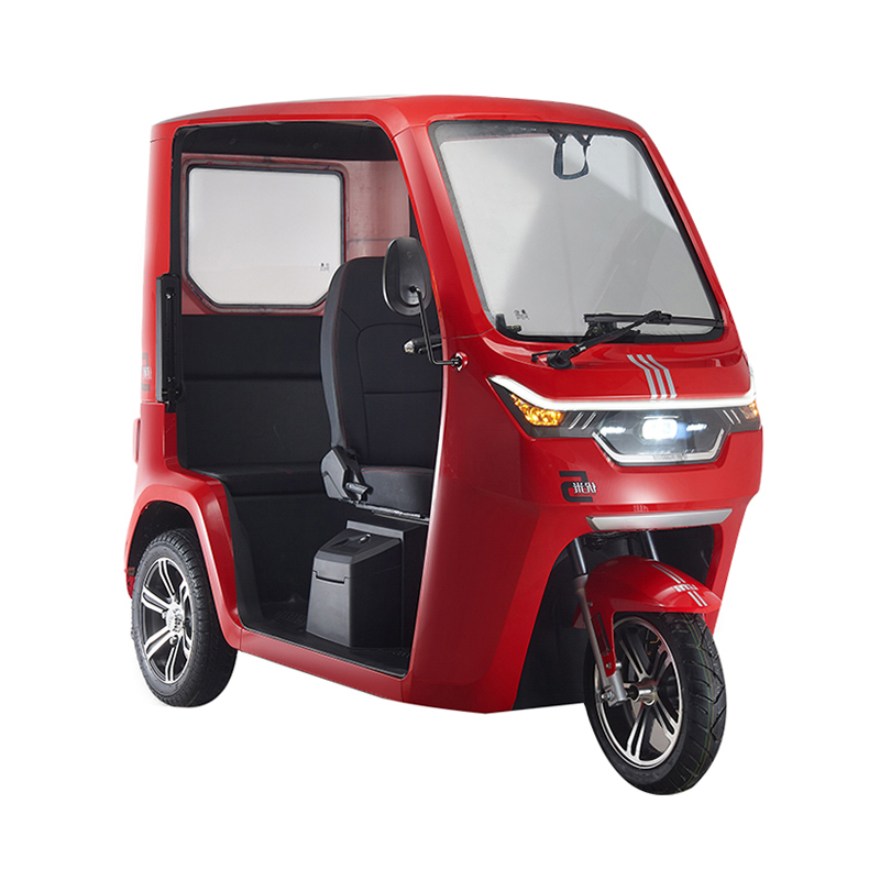 ZM Low Speed Manned Sightseeing Three Wheel Motorcycle Semi-Closed Electric Scooter