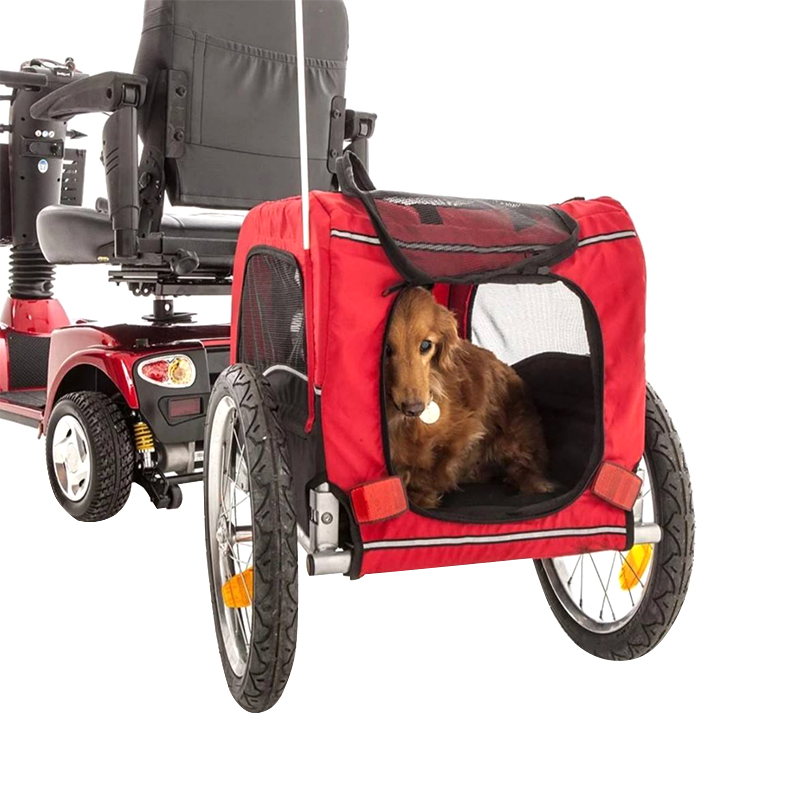 Outdoor Mobility Scooter Dog Trailer