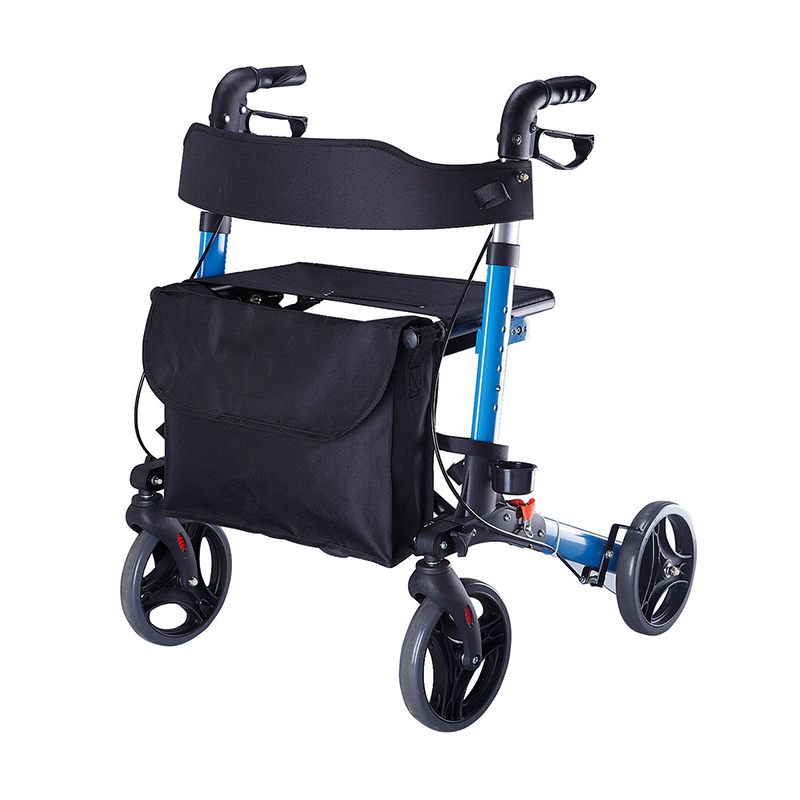 Heavy Duty Foldable Multi-Function Four-Wheel Rollator Walker