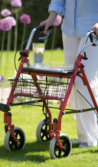 Four Wheel Rollator Walker